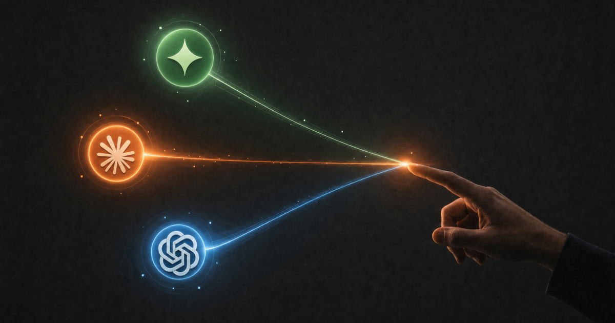 Capa do artigo ChatGPT vs Claude vs Gemini